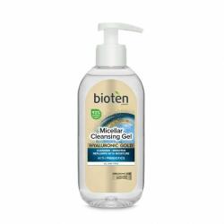 Bioten Cosmetics Почистващ гел за лице за всеки тип кожа , Bioten Hyaluronic Gold Cleansing Gel 200ml