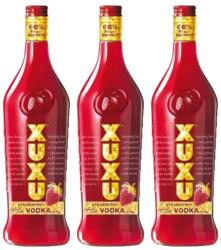 xuxu Set Lichior Capsuni & Vodka Xuxu 15% Alcool, 3 Sticle x 0.7 l