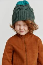 Reima caciula copii culoarea verde, de lana, din tricot gros 9BYY-CAK03I_97X