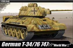 Academy 13502 German T34/76 harckocsi makett 1: 35 (8809258925217)