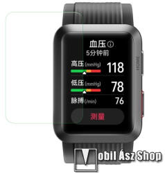  TPU okosóra képernyővédő fólia - CLEAR - 1db, törlőkendővel - HUAWEI Watch D