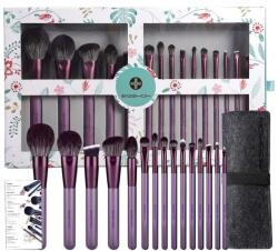 Eigshow Beauty Set pensule pentru machiaj, 15 bucăți - Eigshow Beauty Eigshow Makeup Brush Kit In Gift Box Smoke Purple 15 buc