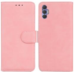 Husa portofel pentru Tecno Spark 8 Pro roz