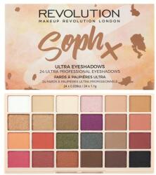 Makeup Revolution Paleta fard de ochi - Makeup Revolution Soph X Eyeshadow Palette 24 x 1.1 g
