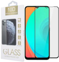 Samsung Galaxy A13 4G / A13 5G üvegfólia, tempered glass, előlapi, 10D, edzett, hajlított, fekete kerettel