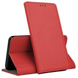 Huawei P30 Lite könyvtok, fliptok, telefon tok, mágneszáras, bankkártyatartós, piros