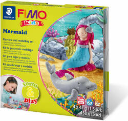 FIMO Kids süthető gyurma készlet, Form & Play - 4x42 g - hableány