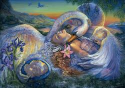 Grafika - Puzzle Josephine Wall: Leda și Lebăda - 1 000 piese Puzzle