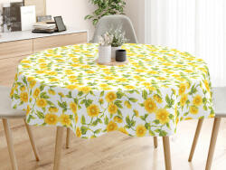 Goldea față de masă 100% bumbac - floarea soarelui - rotundă Ø 190 cm Fata de masa