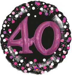 Happy Birthday 40 Fólia lufi 81 cm (DPA3597701)