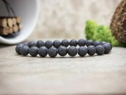 R. M. ékszer Láva ásvány karkötő (7256-RM-17)