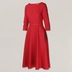 Willsoor Elegáns ruha piros színben 14861