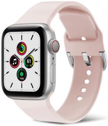 SmartWatcherz Csatos Szilikon Apple Watch Szíj Pink Rose, 38, 40, 41mm, M/L (23396-23409)