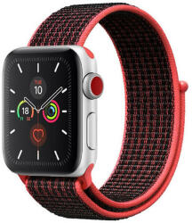 SmartWatcherz Szövet Apple Watch Szíj Fekete Pink, 38, 40, 41mm (8712-26796)