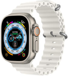 SmartWatcherz Oceán Apple Watch Szíj Fehér, 42, 44, 45, 49mm (50313-50316)