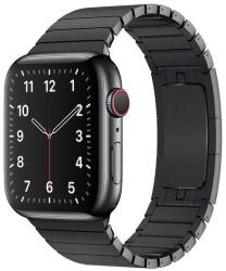SmartWatcherz Steel Strap Rozsdamentes Acél Apple Watch Szíj Fekete, 38, 40, 41mm (8390-9387)