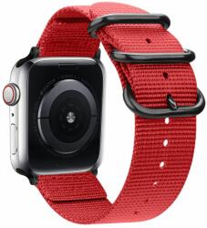SmartWatcherz NATO Apple Watch Szíj Piros, 38, 40, 41mm (10495-10517)