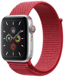 SmartWatcherz Szövet Apple Watch Szíj Piros, 38, 40, 41mm (8712-8774)