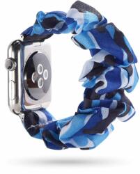 SmartWatcherz Frilly Apple Watch Szövet Szíj Kék mintás, 38, 40, 41mm (24100-33579)