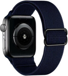 SmartWatcherz Rugalmas Szövet Apple Watch Szíj Navy Blue, 42, 44, 45, 49mm (13340-13373)