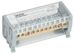 MOREK Moblock Elosztóblokk MAB125A-11 2P, 2x35 + 2x25 + 7x6mm2, 125A (MAB2125A18) (MAB2125A18)