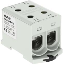 MOREK OTL240-2 Fővezetéki sorkapocs, 2xAl/Cu 35-240, 1500V, szürke (MAA2240A10) (MAA2240A10)