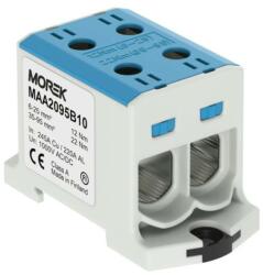 MOREK OTL95-2 Fővezetéki sorkapocs, 2xAl/Cu 6-95 mm2, 1500V, kék (MAA2095B10) (MAA2095B10)