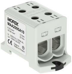 MOREK OTL95-2 Fővezetéki sorkapocs, 2xAl/Cu 6-95 mm2, 1500V, szürke (MAA2095A10) (MAA2095A10)