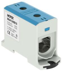 MOREK OTL240 Fővezetéki sorkapocs, 1xAl/Cu 35-240, 1500V, kék (MAA1240B10) (MAA1240B10)