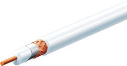 USE Koax kábel, fehér, 75 ohm, Ø4, 2 mm, 100 m/tekercs (KH 3) (KH3)