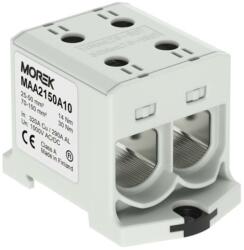 MOREK OTL150-2 Fővezetéki sorkapocs, 2xAl/Cu 25-150, 1500V, szürke (MAA2150A10) (MAA2150A10)