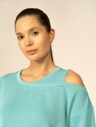 4F Bluză de molton fără fermoar din materiale reciclate pentru femei 4F x Anna Lewandowska