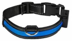 NUM'AXES Újratölthető világító nyakörv Eyenimal - kék - S