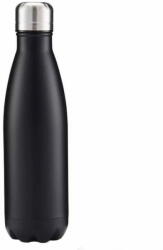 Northix Szigetelt vizes palack rozsdamentes acélból - fekete