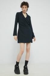Abercrombie & Fitch ruha fekete, mini, testhezálló - fekete M - answear - 54 990 Ft