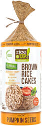 RiceUP! Puffasztott barna rizsszelet tökmaggal 120 g