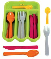 Gowi Műanyag evőeszközkészlet