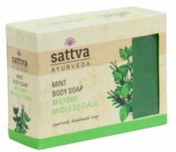 SATTVA Ajurvédikus kézműves szappan menta 125 g