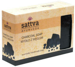 SATTVA Ajurvédikus kézműves szappan szén 125g