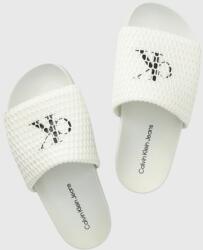 Calvin Klein Jeans papucs COMFORT SANDAL OVERSIZED MESH fehér, női, YW0YW00973 - fehér Női 39