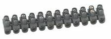 LEGRAND Sorkapocssáv darabolható 12P 57A termoplaszt 2.5-10mm2/tömör fekete csavaros Nylbloc LEGRAND - 034215 (034215)