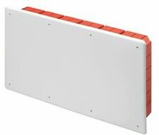 GEWISS Süllyesztett kötő-/szerelvénydoboz DIN-sínnel téglalap 516mm x 294mm x műanyag piros 48PT GEWISS - GW48011 (GW48011)