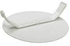 BUDVILL Dobozfedél süllyesztett kerek 80mm-dobozátmérőhöz rugós fehér műanyag 88mm-átmérő BUDVILL - T 303 06 (T 303 06)