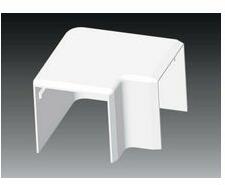 KOPOS Vezetékcsatorna L-idom-fedél 40X40-hez alap+fedél 40.3mmx 40mmx 90° műanyag fényesfehér LHD KOPOS - 8643_HB (8643_HB)