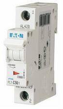 Eaton Kismegszakító 1P 50A C-jelleg 230V AC 10kA/60898 PL7-C50/1 EATON - 262709 (262709)