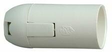 Kopp Izzólámpa foglalat gyűrűvel E14 dugaszolható műanyag fehér Kopp - 211101008 (211101008)