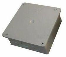 BUDVILL Kötődoboz zárt 100mmx 100mmx szürke műanyag IP44 kábel/cső Müdn BUDVILL - T 301 03 (T 301 03)