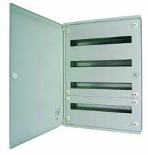 Eaton Kiselosztó PE/N-sínnel acél 3x 24M falonkívüli szürke IP30 teli ajtó BF-O-3/72-G-C EATON - 283044 (283044)
