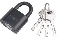 Extol Premium lakat, vas, 4db kulccsal, 40 mm (8857414) (8857414)