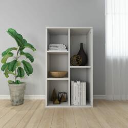 vidaXL Bibliotecă/Servantă, alb, 50x25x80 cm, PAL (800162) Biblioteca